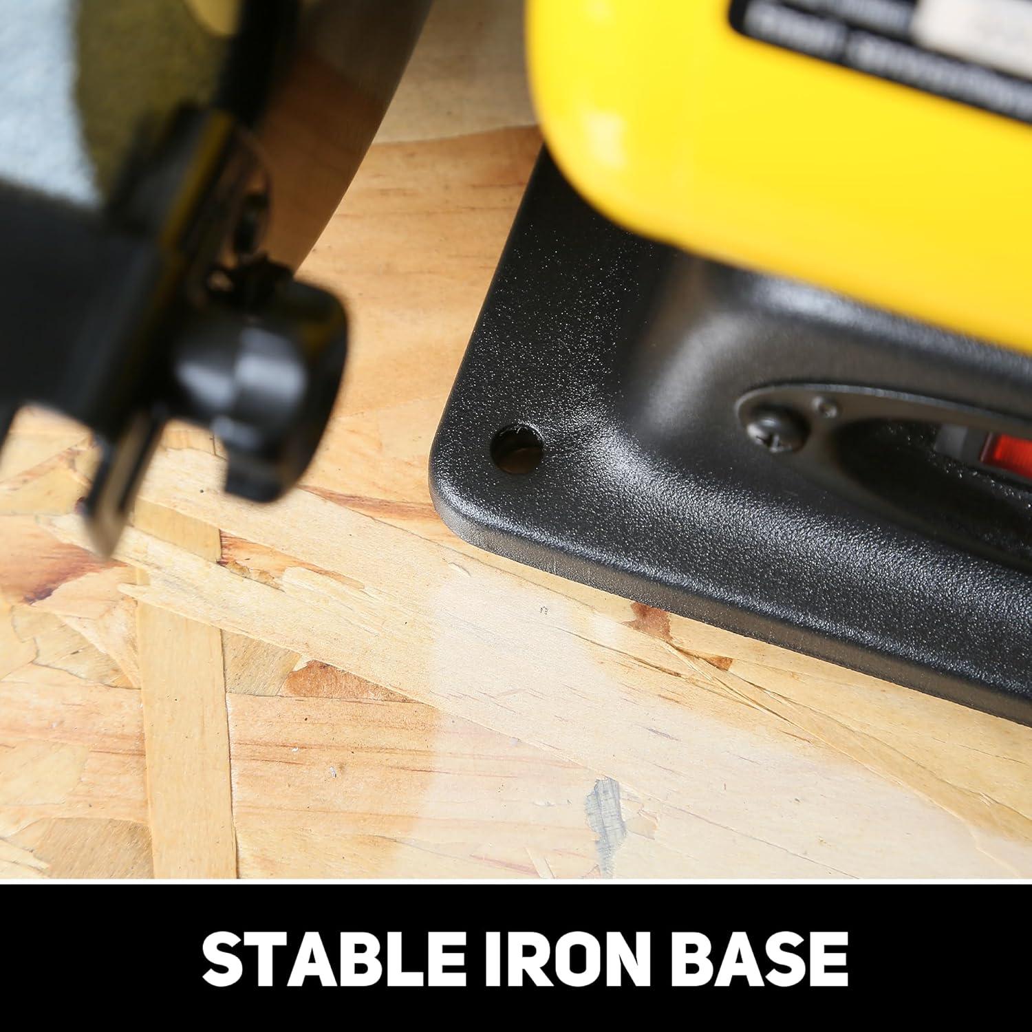 Esmeril de Banco 6" Woodskil 2.8A 0.5HP Alta Velocidad