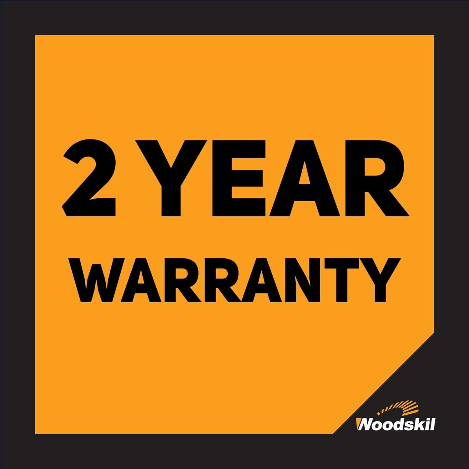 Esmeril de Banco 6" Woodskil 2.8A 0.5HP Alta Velocidad