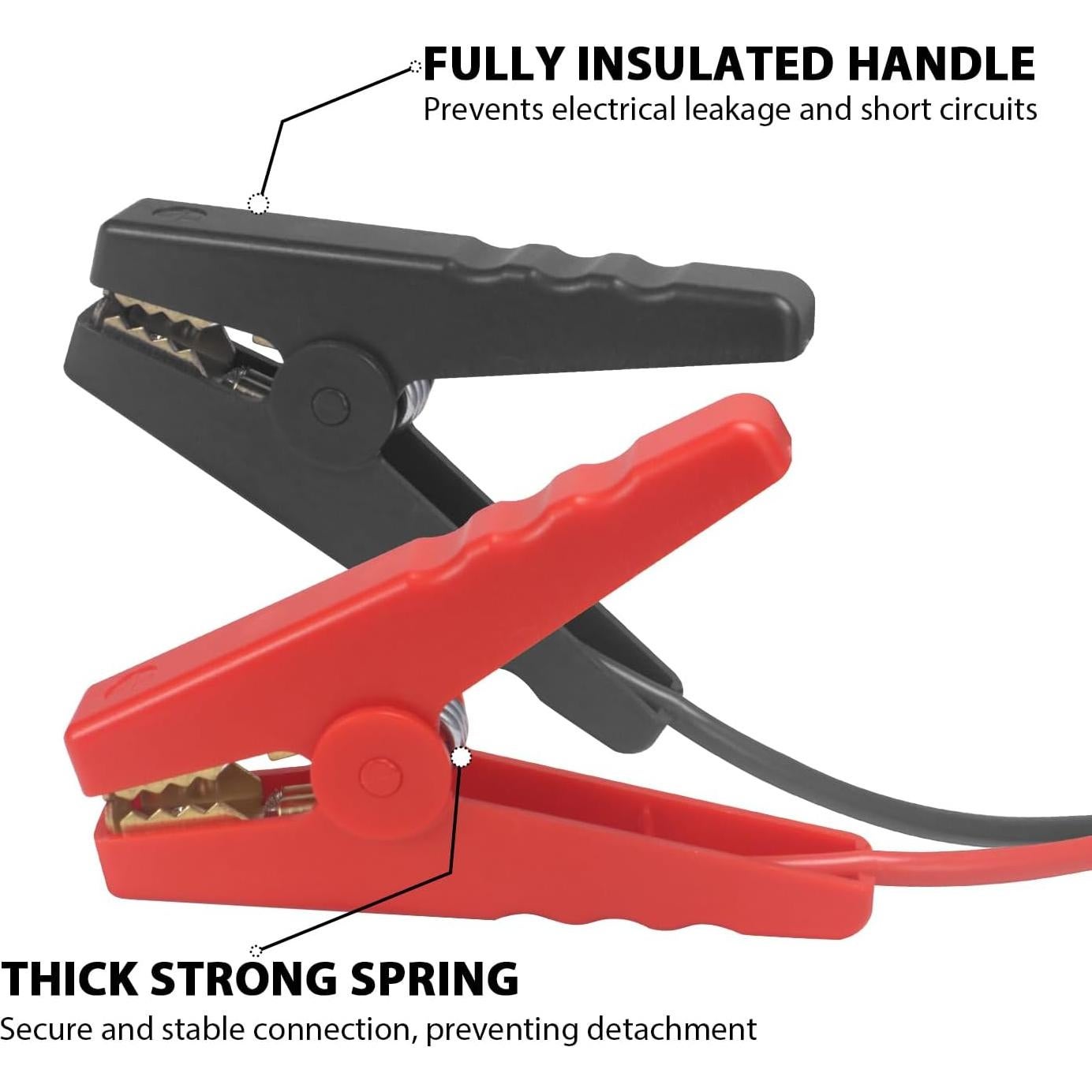 Cables de Arranque Beleeb 1.8M para Baterías Milwaukee M18 18V