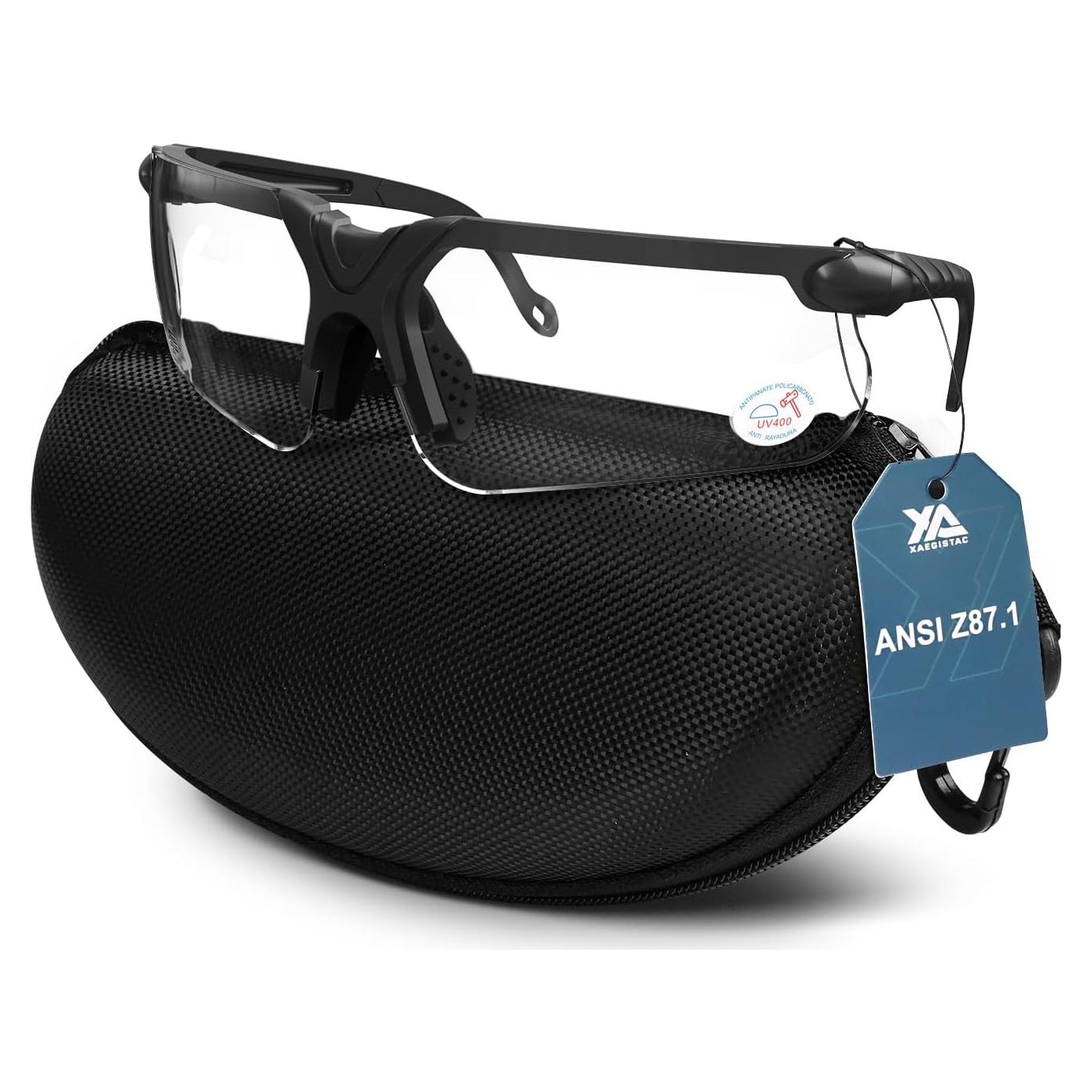 Gafas de Tiro XAegis con Estuche Antivaho UV400