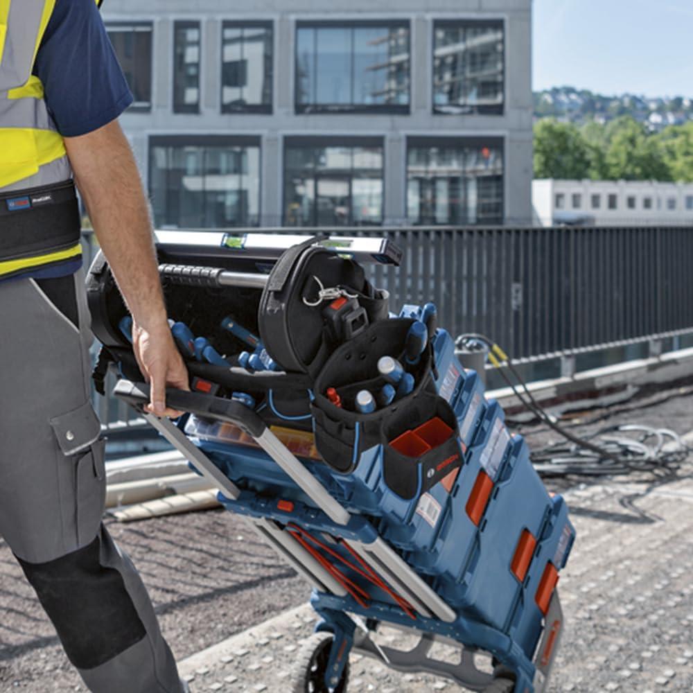 Bolsa de herramientas Bosch Professional GWT 20, Azul, 4 compartimentos