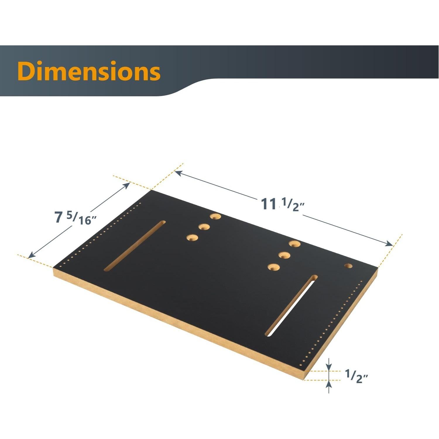Jig de Aserradero POWERTEC 71875 para Cortes en Ángulo 30.5 cm