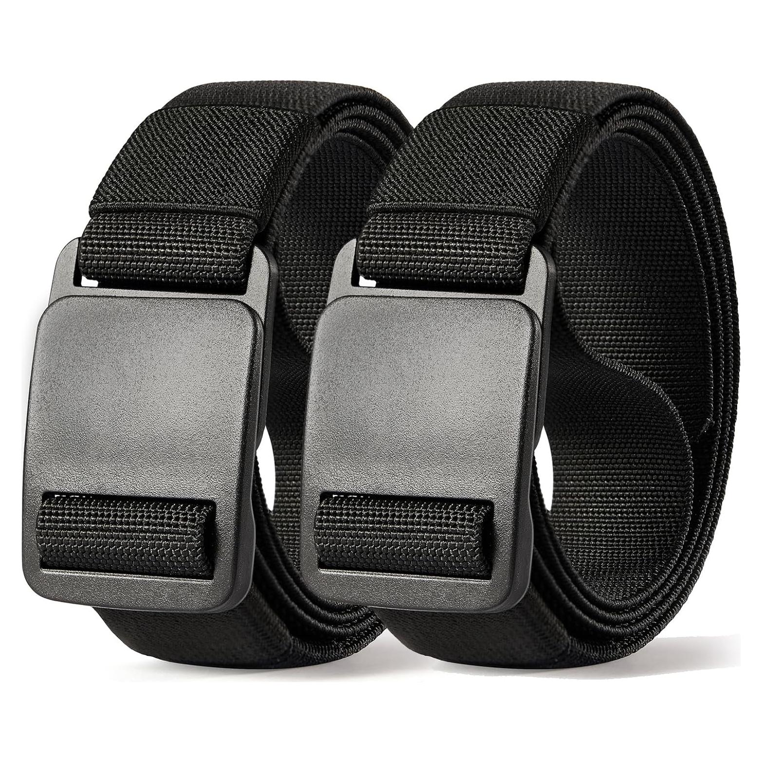 Cinturón Elástico para Hombres BT3 Gris 3,81 cm Ajustable