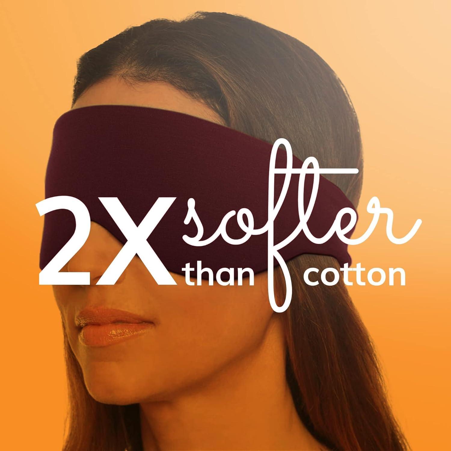 Máscara de Sueño Happyluxe Escape - Lavable, Suave y Ecológica