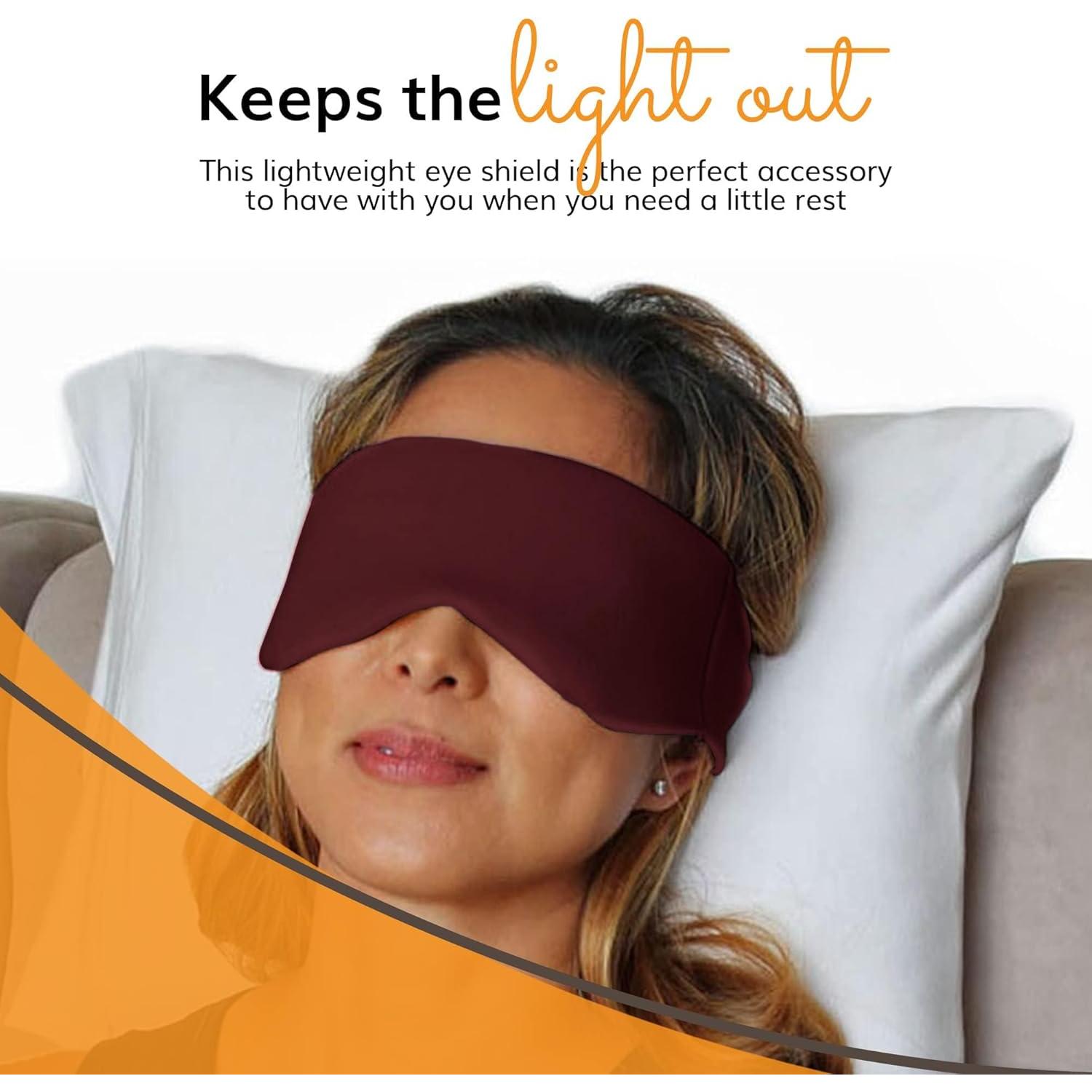 Máscara de Sueño Happyluxe Escape - Lavable, Suave y Ecológica