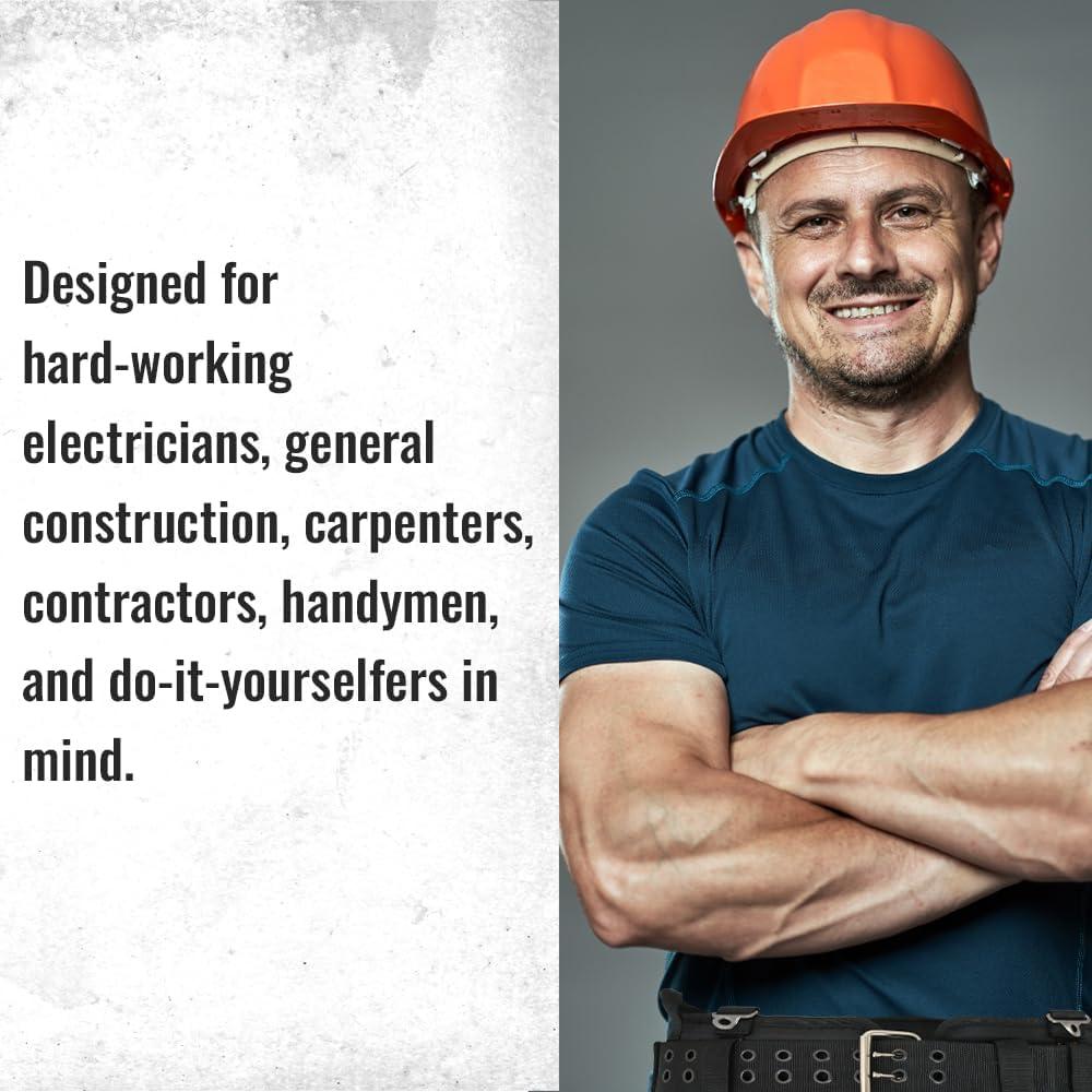 Cinturón de Herramientas WOLF WTH2110 Acolchado 13,97 cm