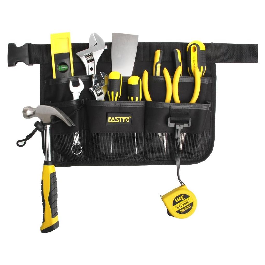 Bolsa de Cintura FASITE YL003B para Jardinería 7 Bolsillos