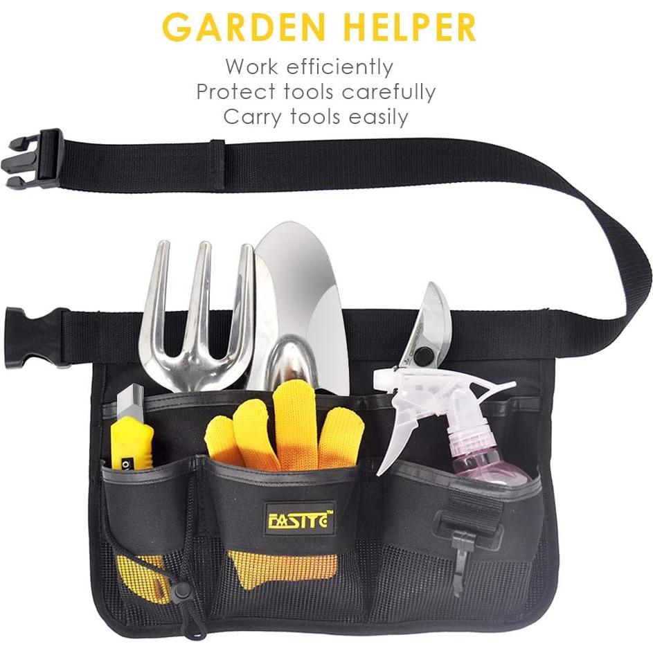 Bolsa de Cintura FASITE YL003B para Jardinería 7 Bolsillos