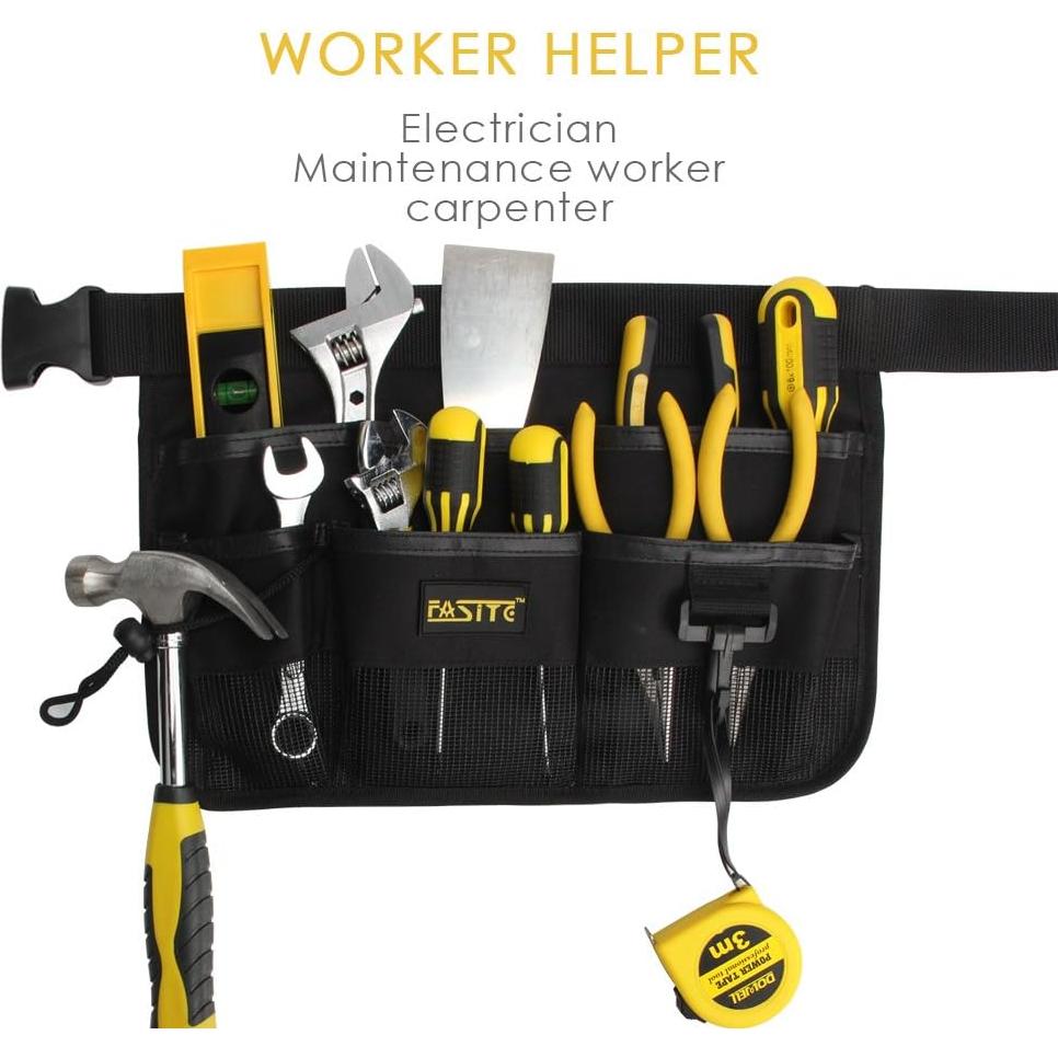 Bolsa de Cintura FASITE YL003B para Jardinería 7 Bolsillos