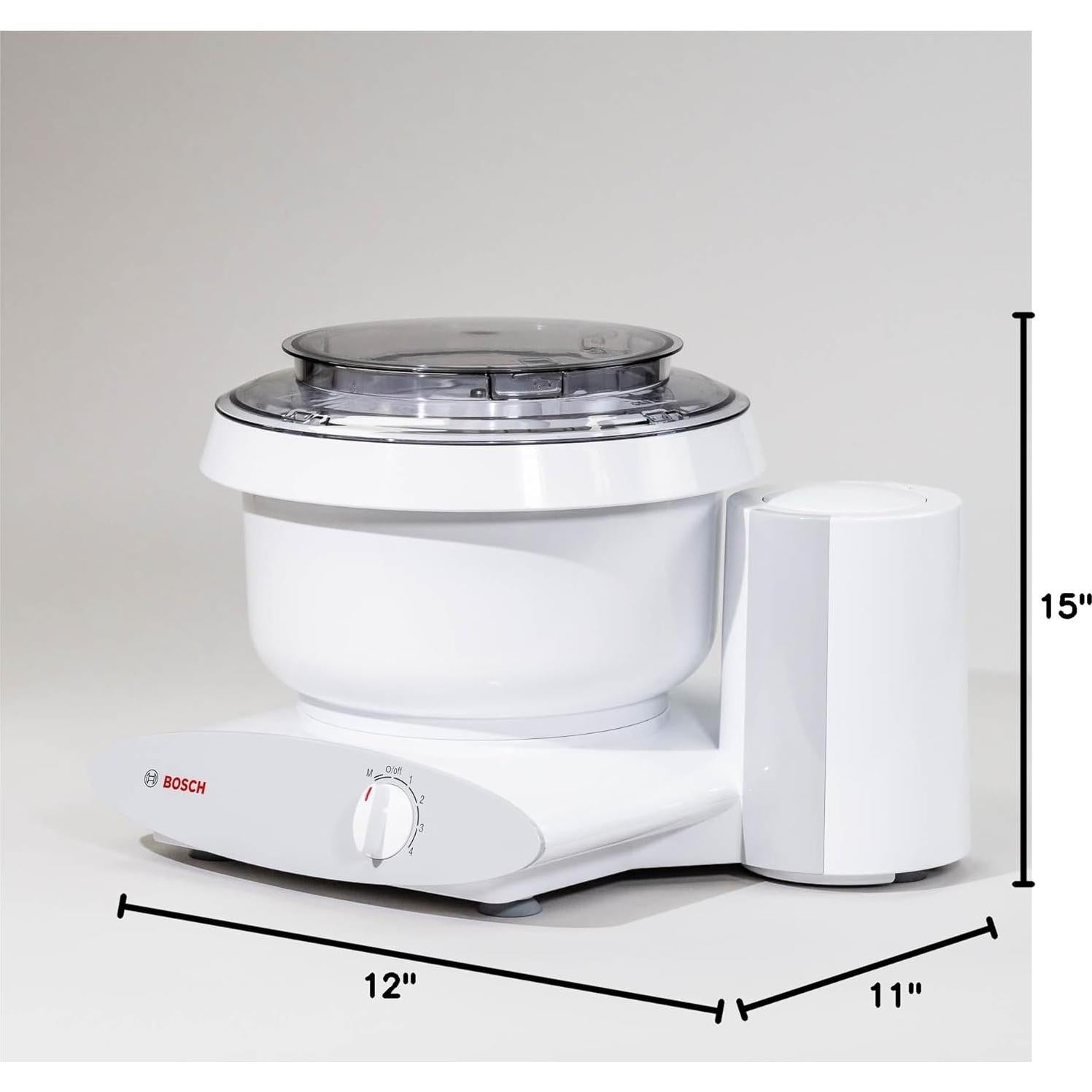 Mezclador Bosch Universal Plus 500W 6.5L con Varillas y Gancho