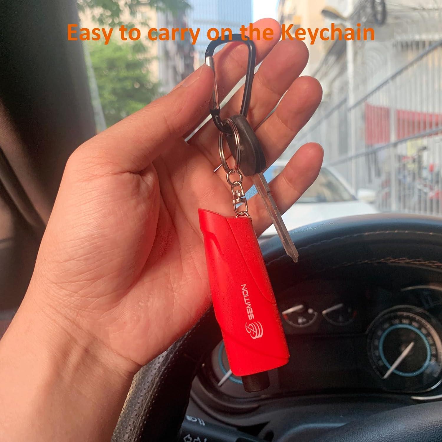 Cortador de Cinturón y Rompeventanas SEMTION 2 en 1 Rojo