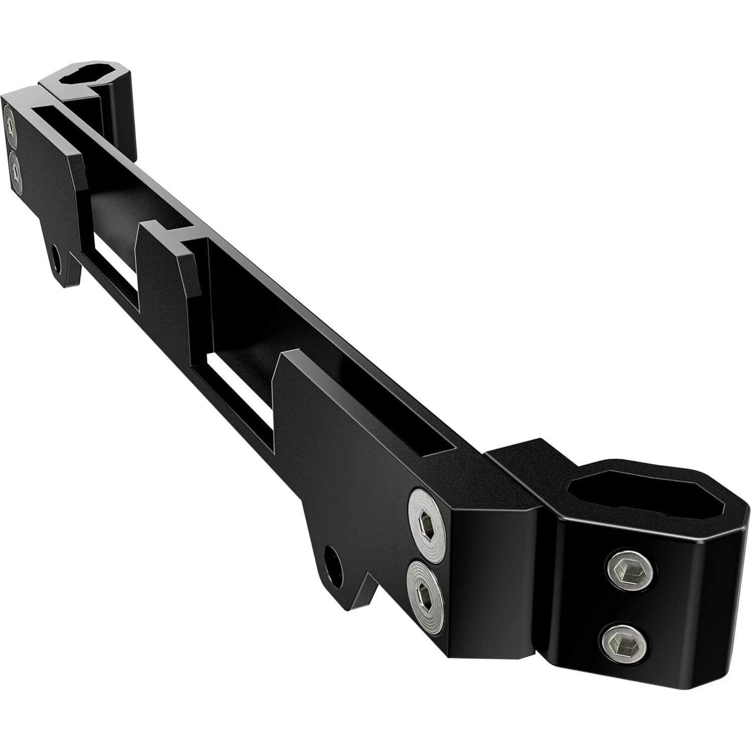 Soporte de Riel de Herramientas Alpha Engineered para Milwaukee Packout - Aluminio 6061, Negro