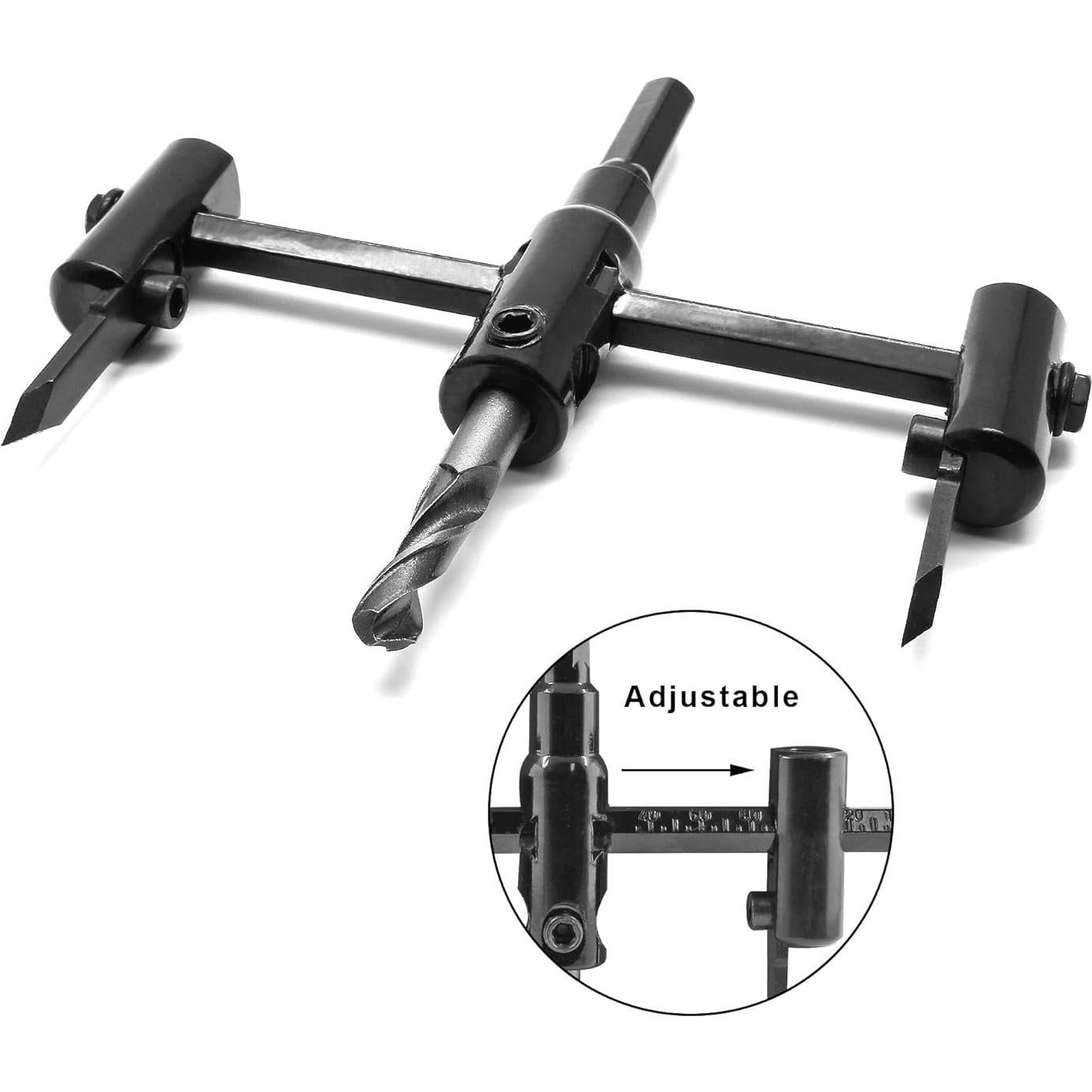 Cortador de Agujero Ajustable Aracombie 30mm a 120mm