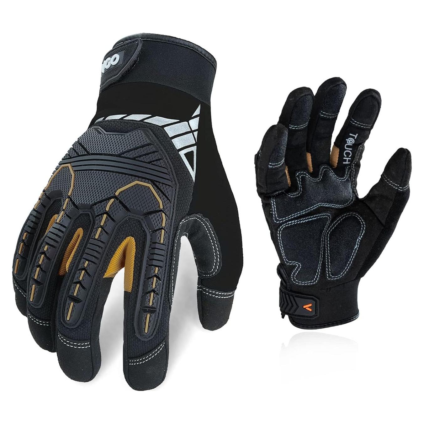 Guantes de Trabajo Vgo SL8849 XL Negro Alta Destreza