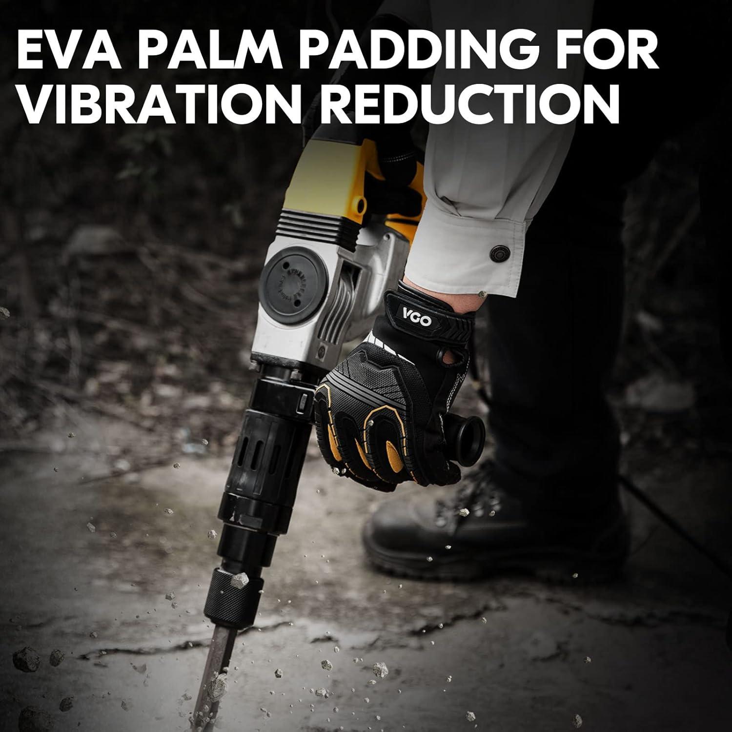 Guantes de Trabajo Vgo SL8849 XL Negro Alta Destreza