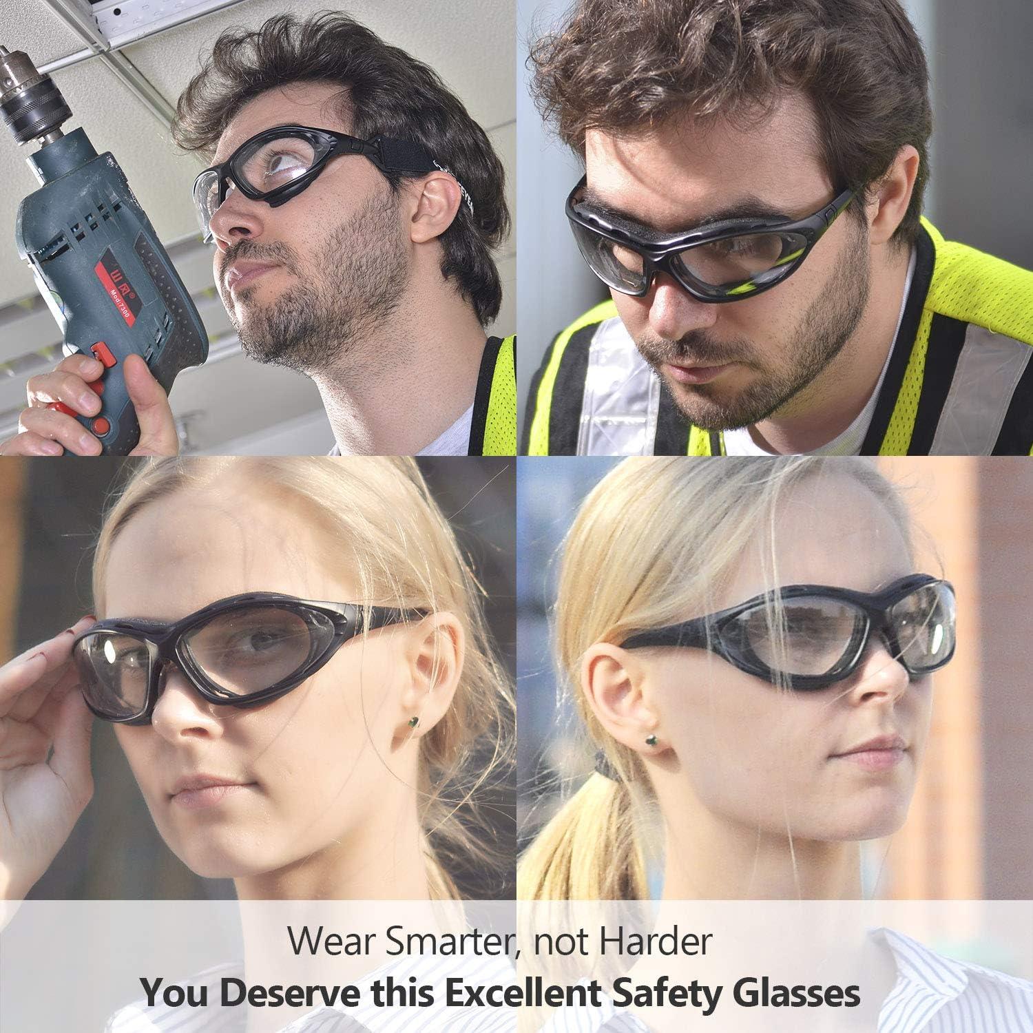 Gafas de Seguridad SAFEYEAR SG002 Antiempañantes y Resistentes