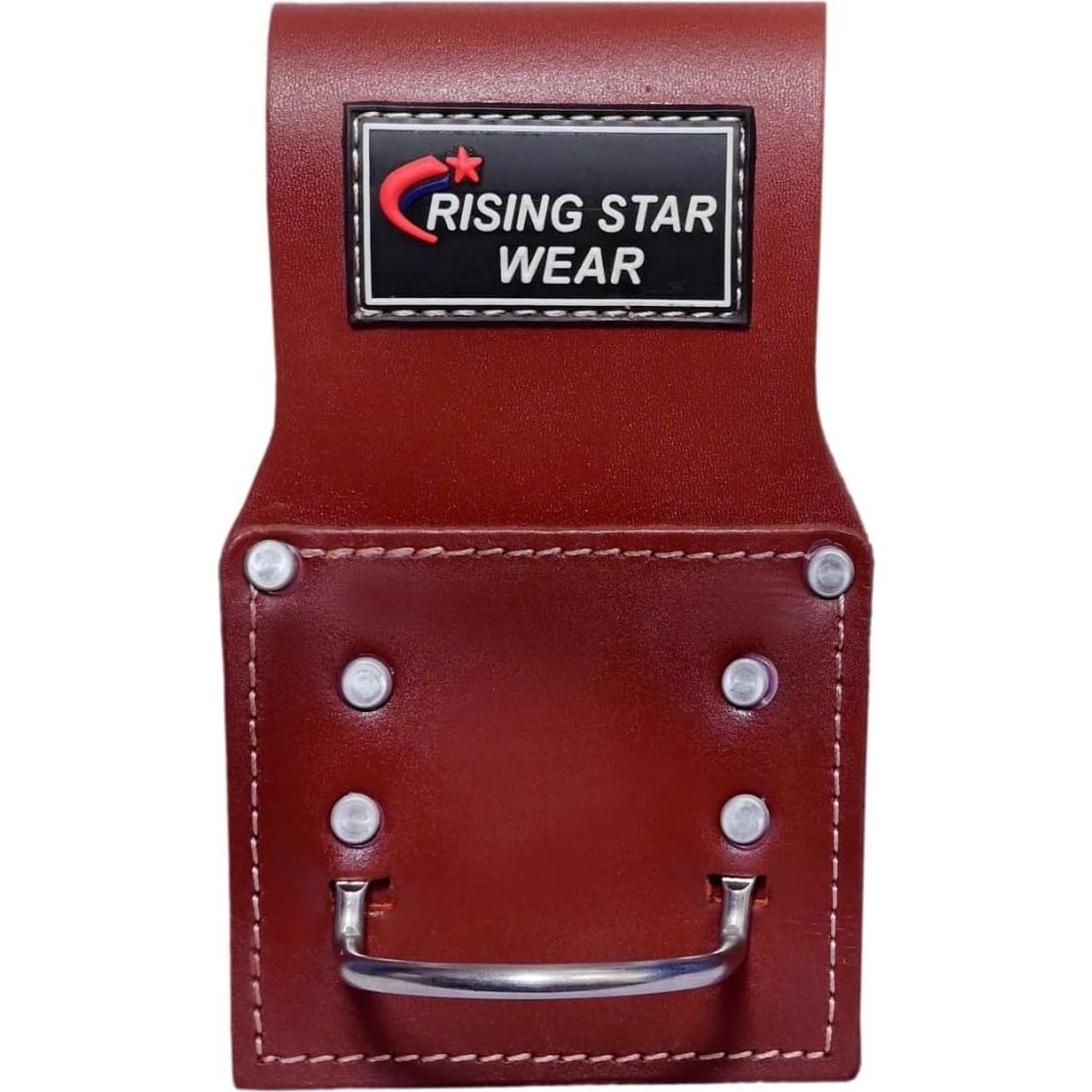 Cinturón de Herramientas de Cuero Rising Star 18 Bolsillos