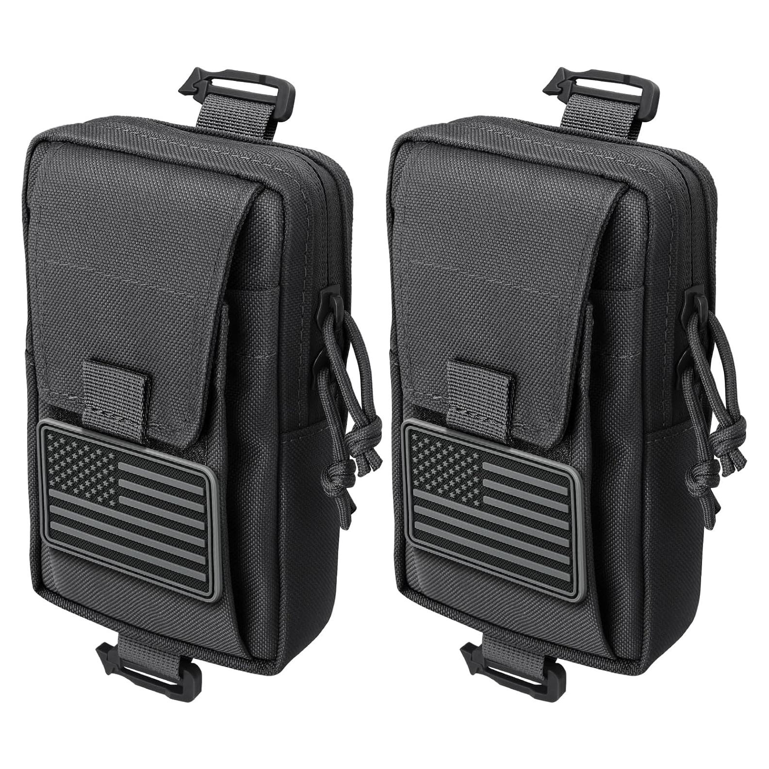 Bolsa Molle LIVANS para Mochila Táctica 4 Bolsillos Nylon