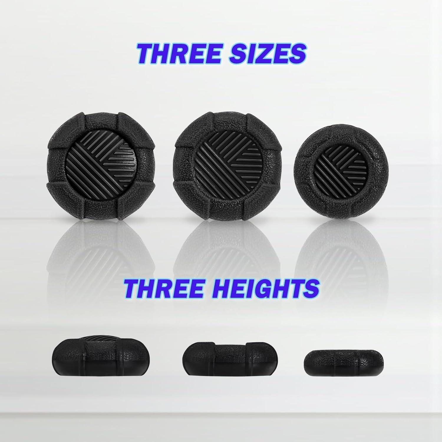 Tapas de Agarre para Pulgar DLseego - Antideslizantes Negro