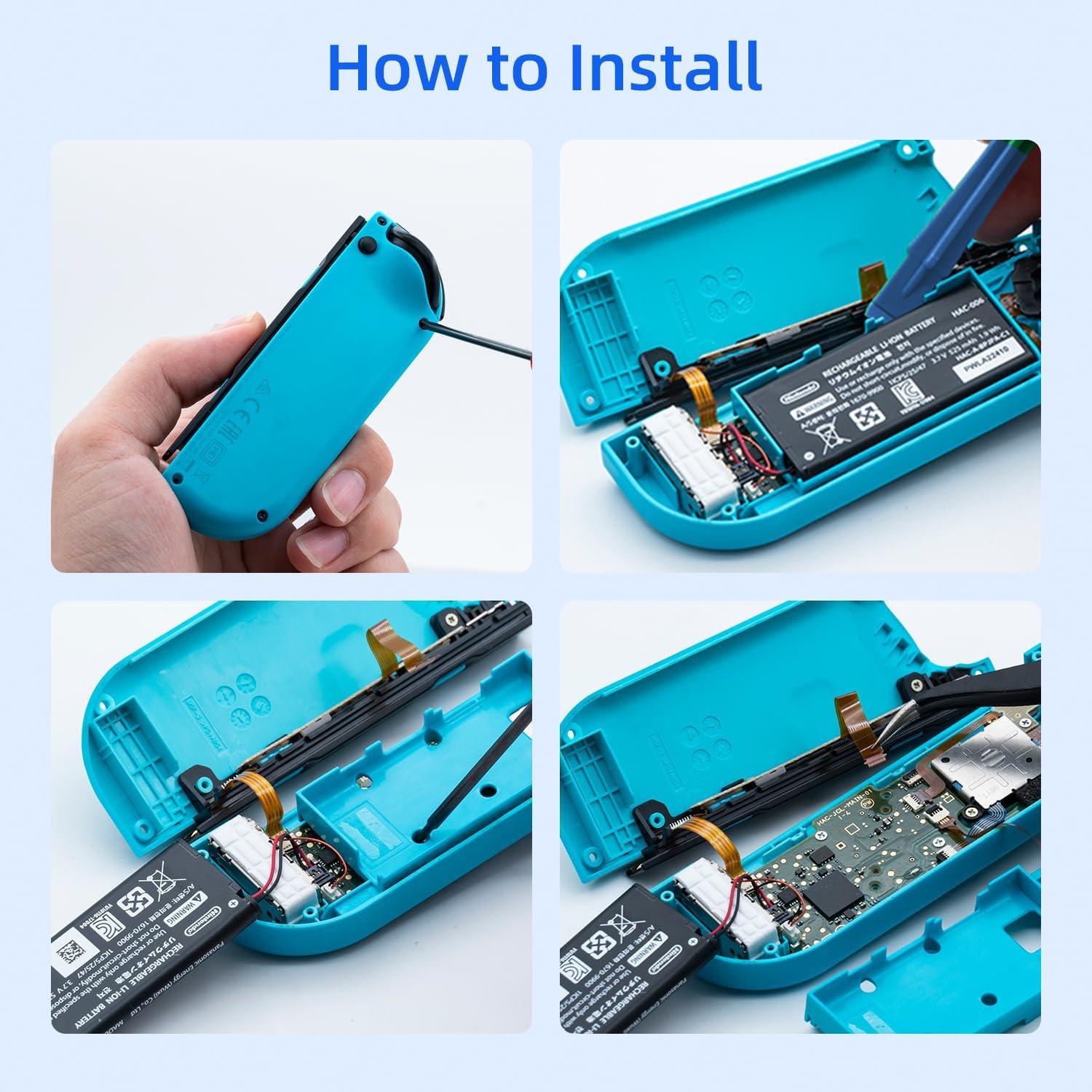 Kit de Reparación Joystick Analógico Wigearss para Nintendo Switch