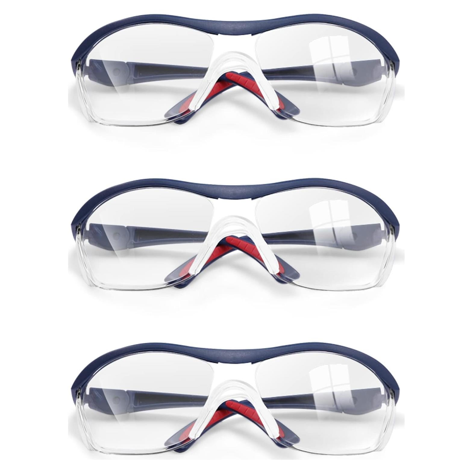 Gafas de Seguridad WORKPRO Z87.1 Anti Niebla 3 Piezas