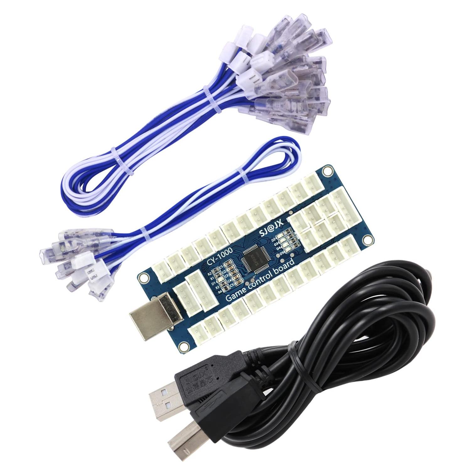 Placa Codificadora USB SJ@JX para Juegos Arcade - Macro Controlador