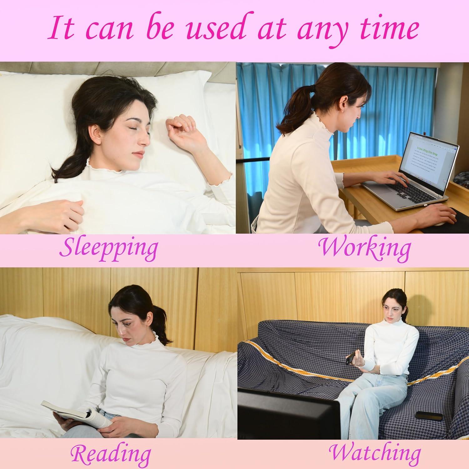 Cinta de levantamiento facial en V INCANDESCO - Gris