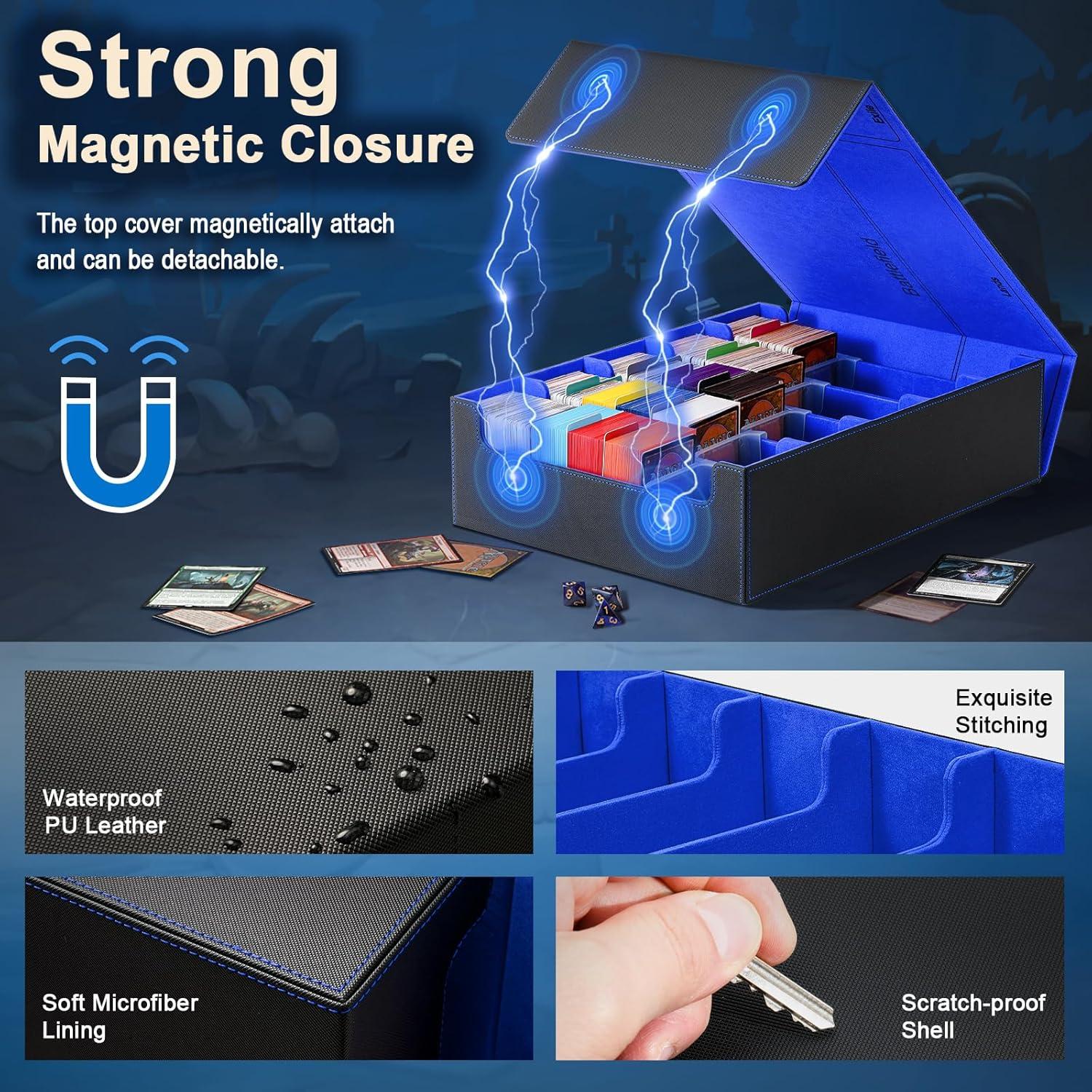 Caja de Almacenamiento de Cartas TiMOVO 3800+ 5 Filas Magnética