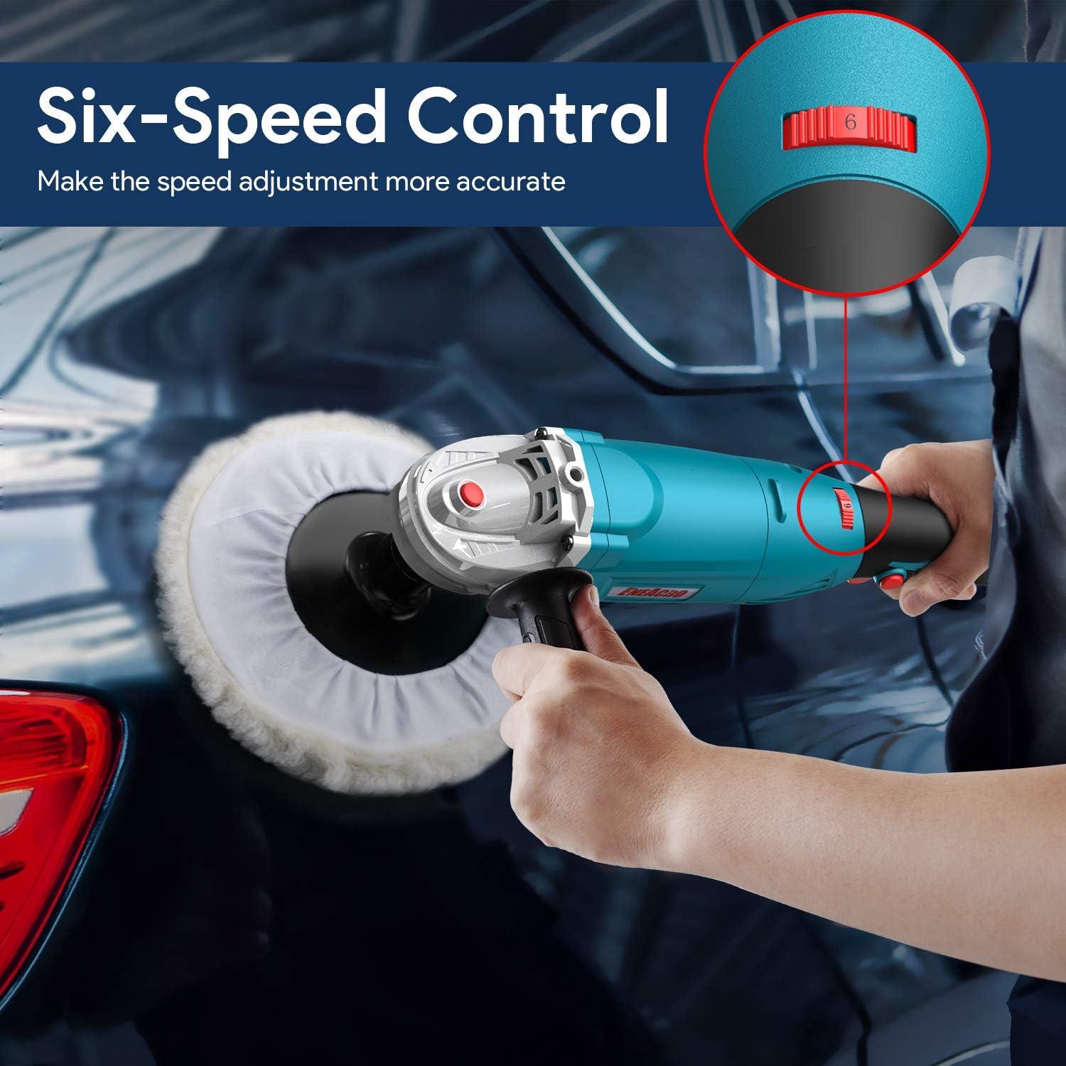 Pulidora Rotativa ENEACRO ENRO1206 1200W 6-7 Pulgadas Velocidad 3500RPM