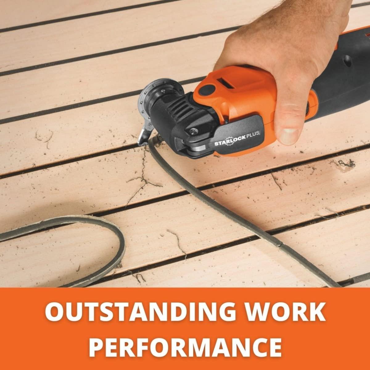 Hoja de sierra E-Cut Fein Starlock 3.49 cm para madera y plásticos