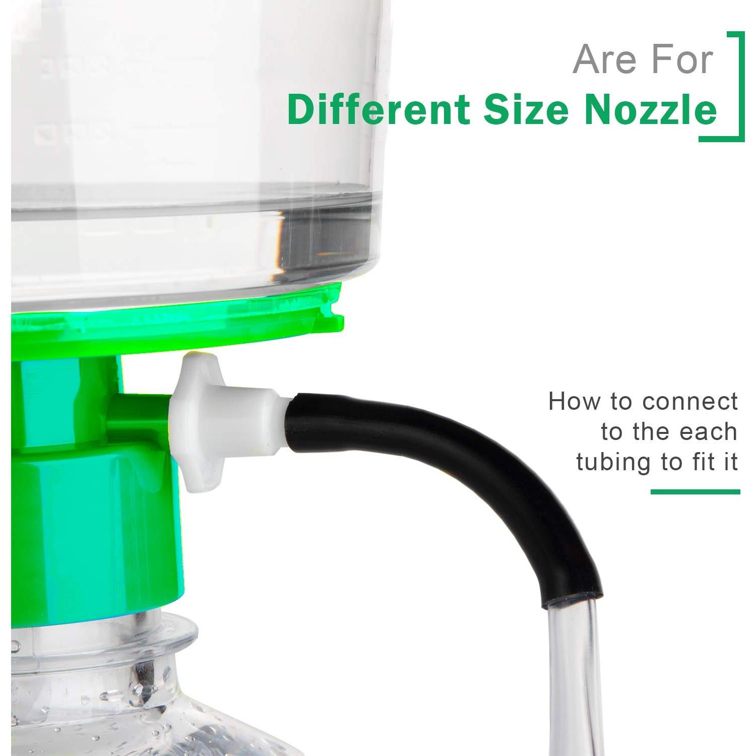 Bomba de vacío LabEdit con tubos y conectores flexibles