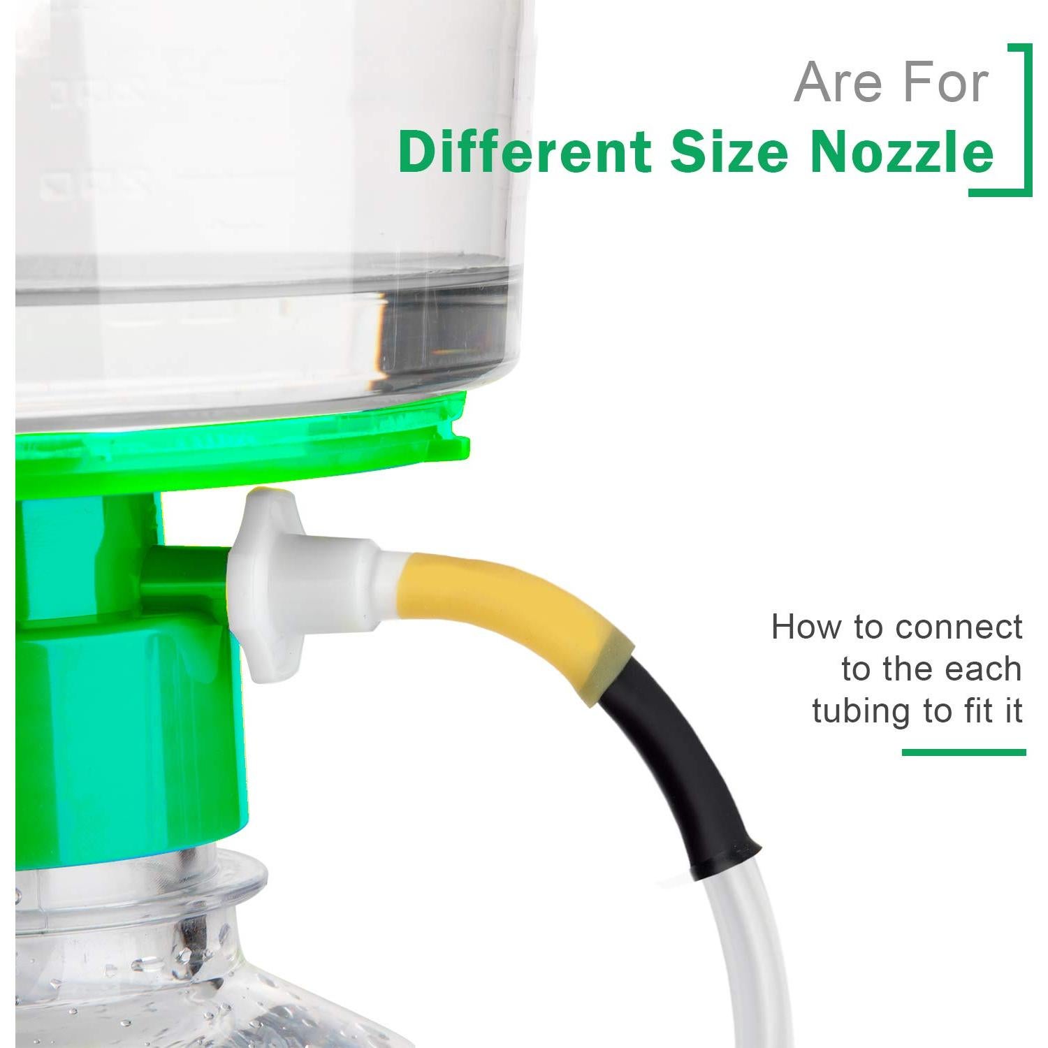 Bomba de vacío LabEdit con tubos y conectores flexibles