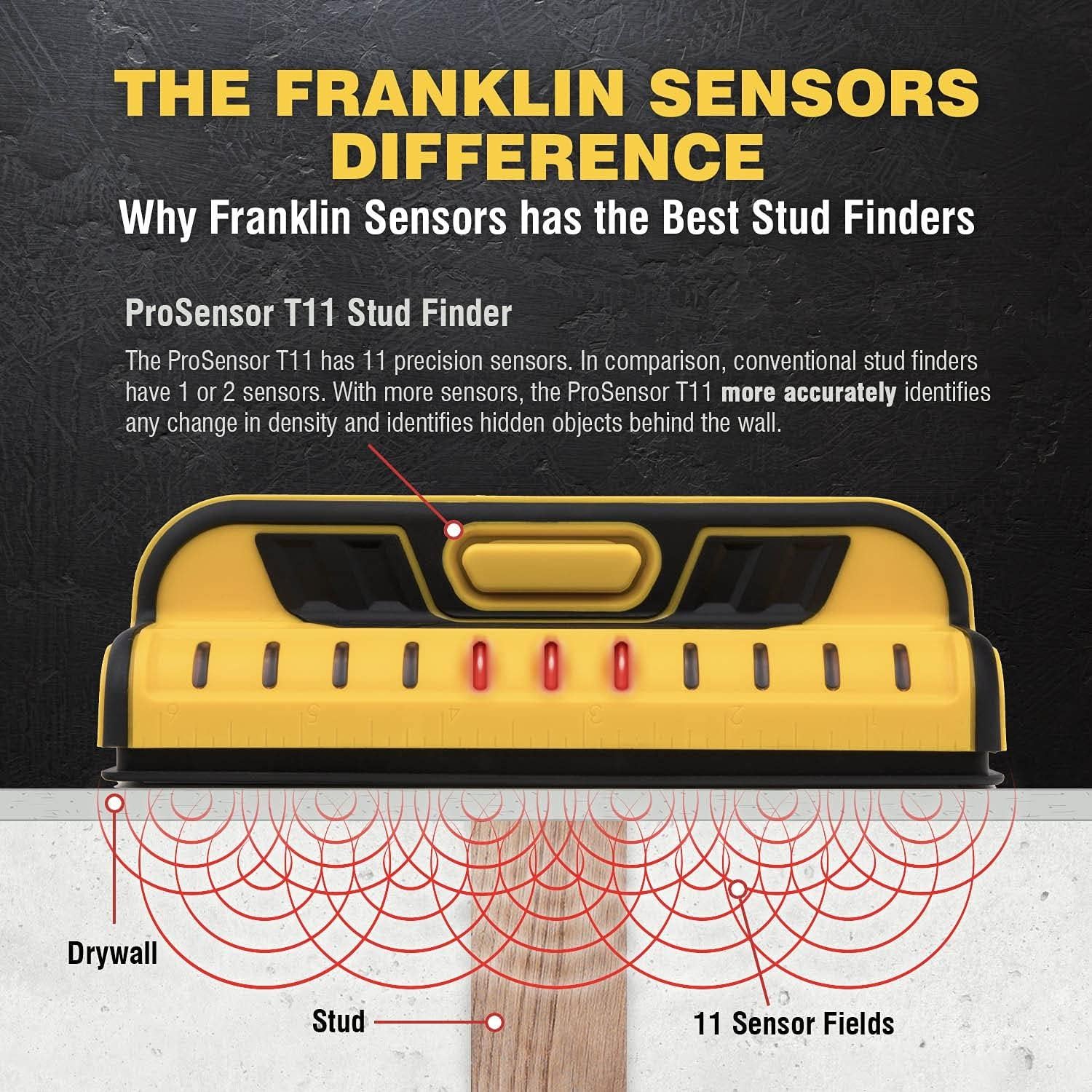 Buscador de Estudio Franklin Sensors ProSensor T11 - 11 Sensores