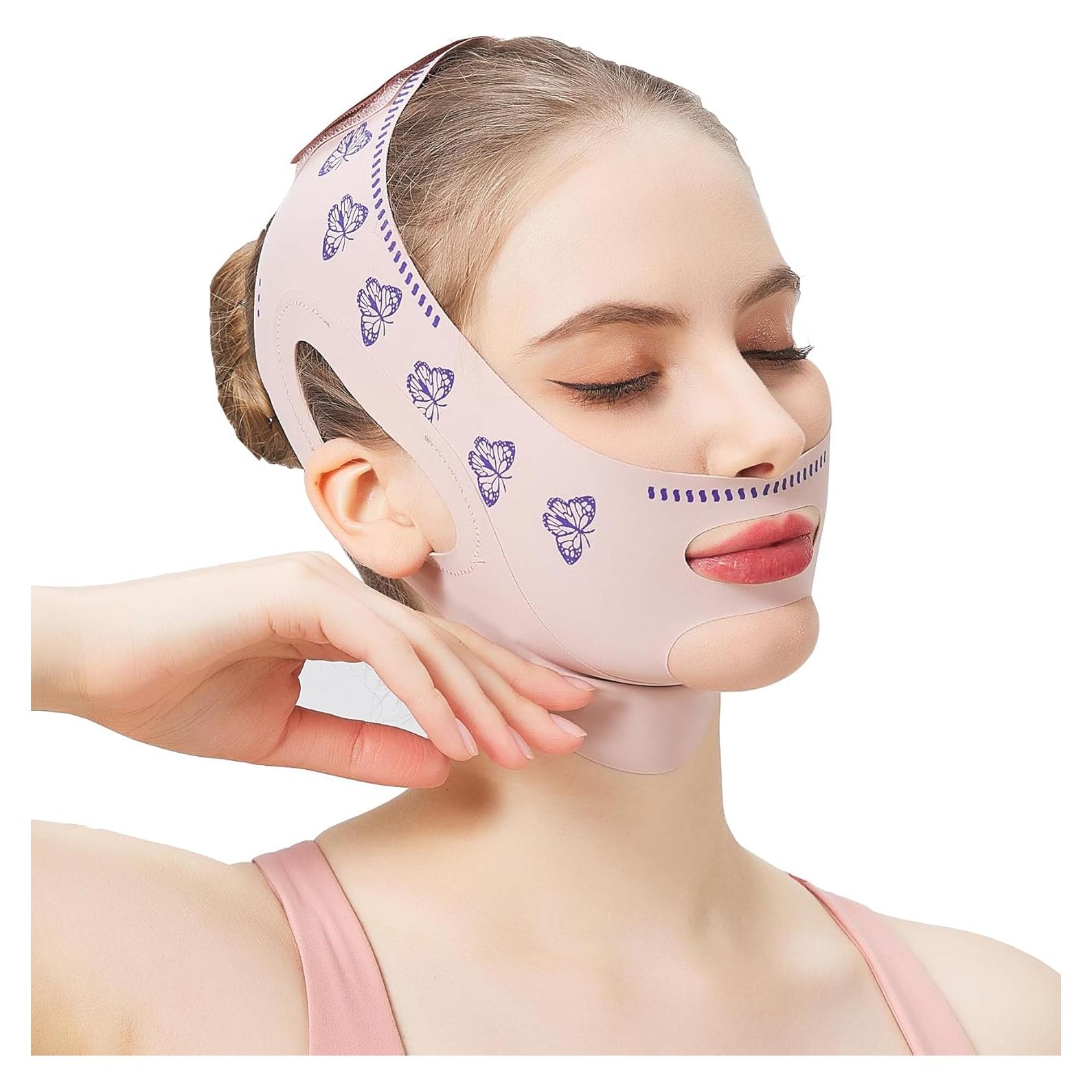 Correa Ajustable MASIKA para Mandíbula - Modelador Facial V-Line