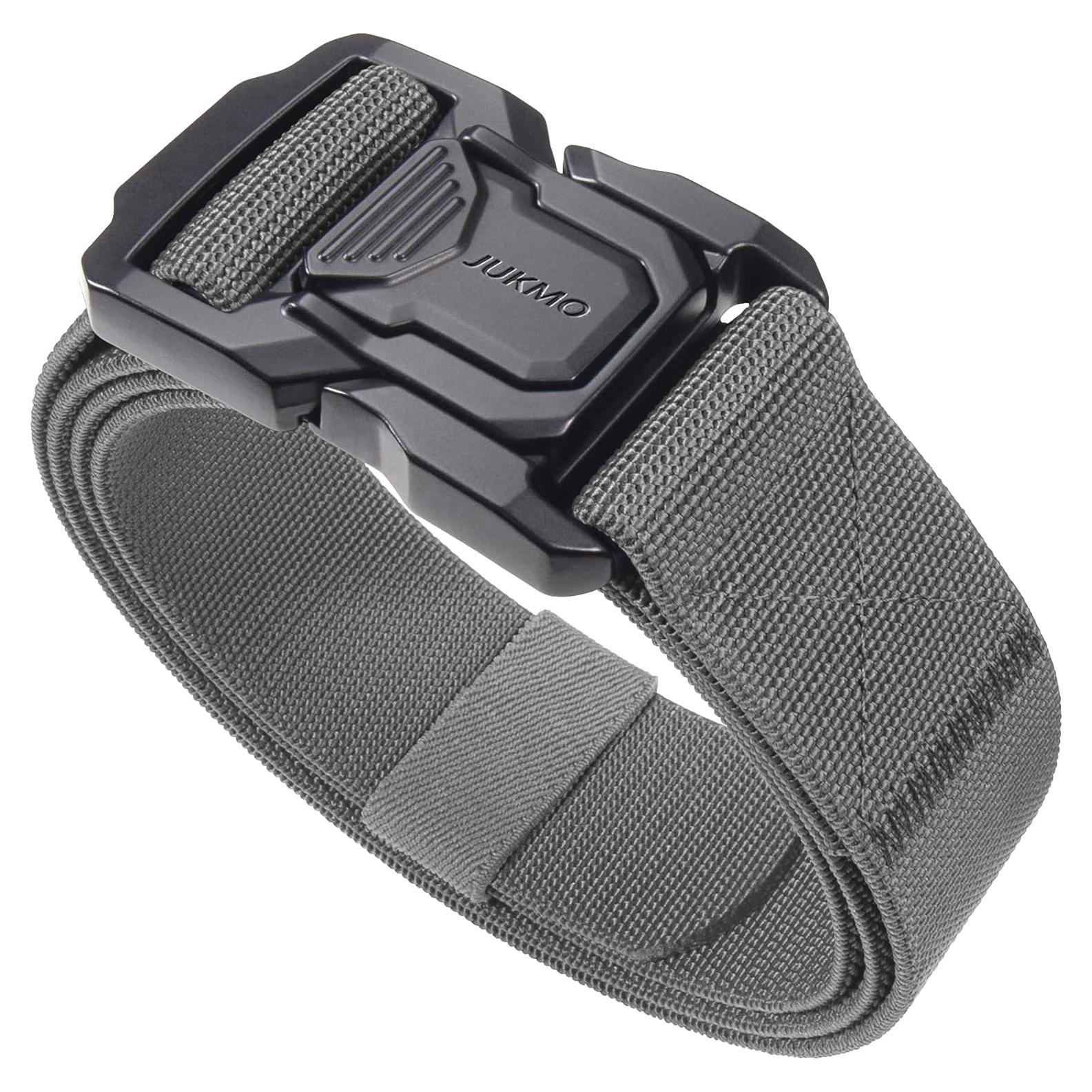 Cinturón Táctico JUKMO Nylon Militar 1.5" Hebilla Rápida