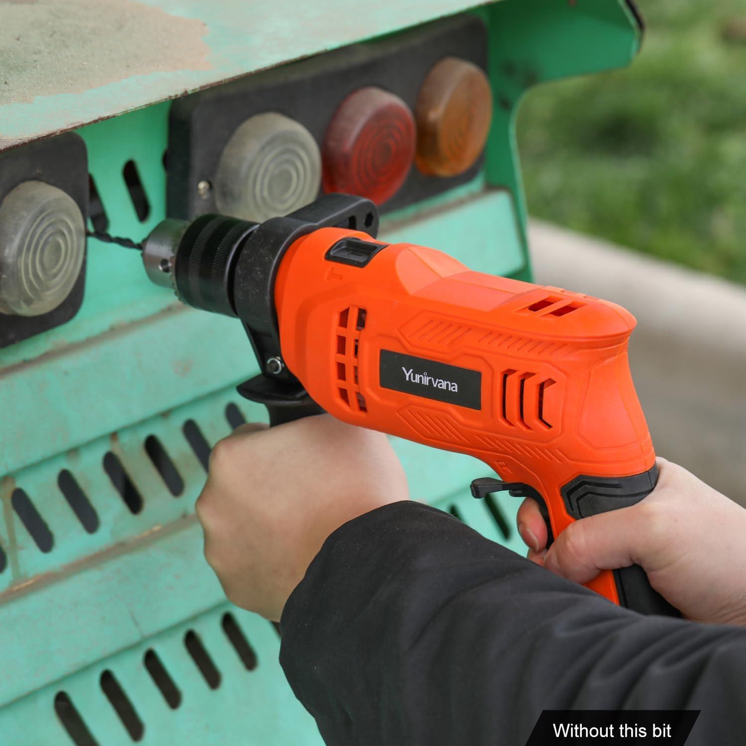 Taladro de impacto eléctrico Yunirvana 4.5A 105 accesorios