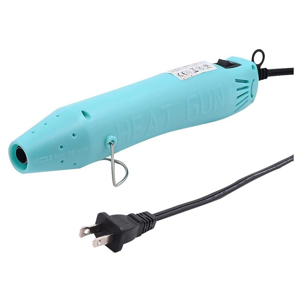 mofa Resin Heat gun,6.6ft Cable 300W Hot Air Gun for Crafting,Acrylic Paint Dryer Multi-Purpose Electric Heating Nozzle (Blue)