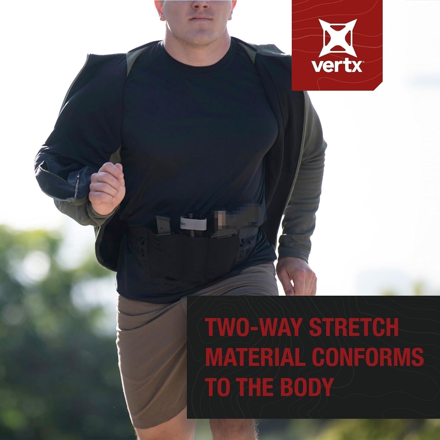 Cinturón Táctico Vertx CLUTCH Ajustable Negro