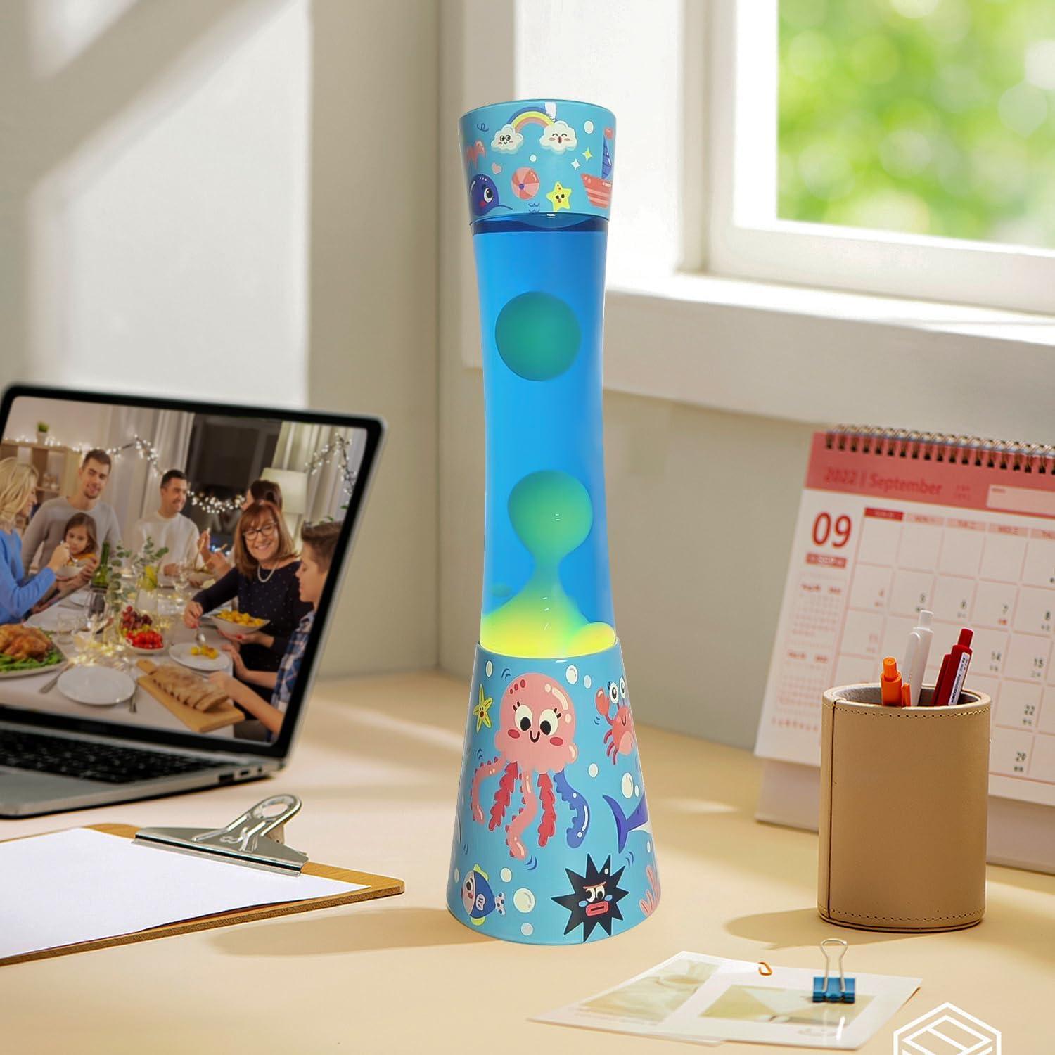 Lámpara de Movimiento Líquido Libubow 39 cm 2 Bombillas