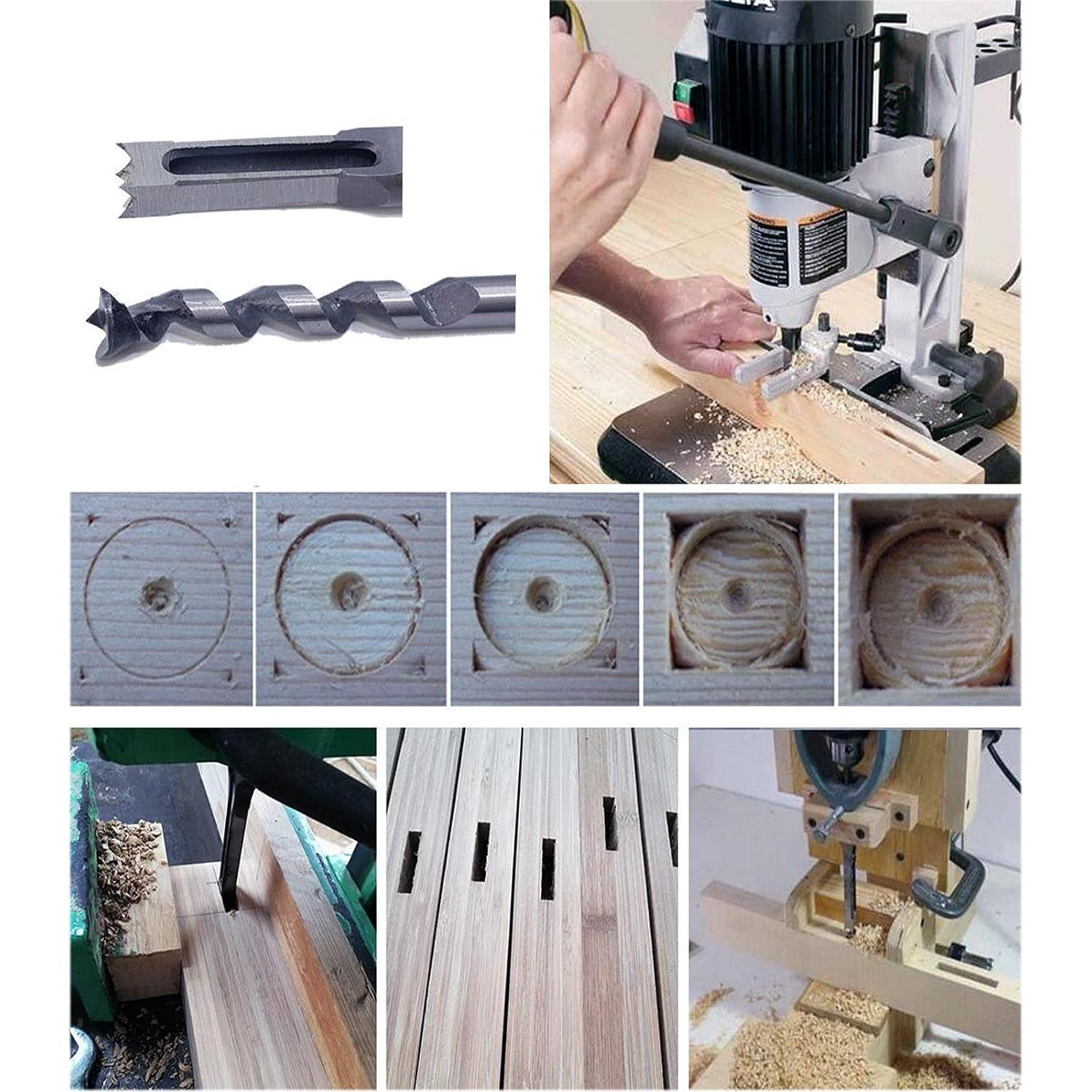 Broca de Cincel Cuadrada MAX-CRAFT 25mm x 105mm para Madera