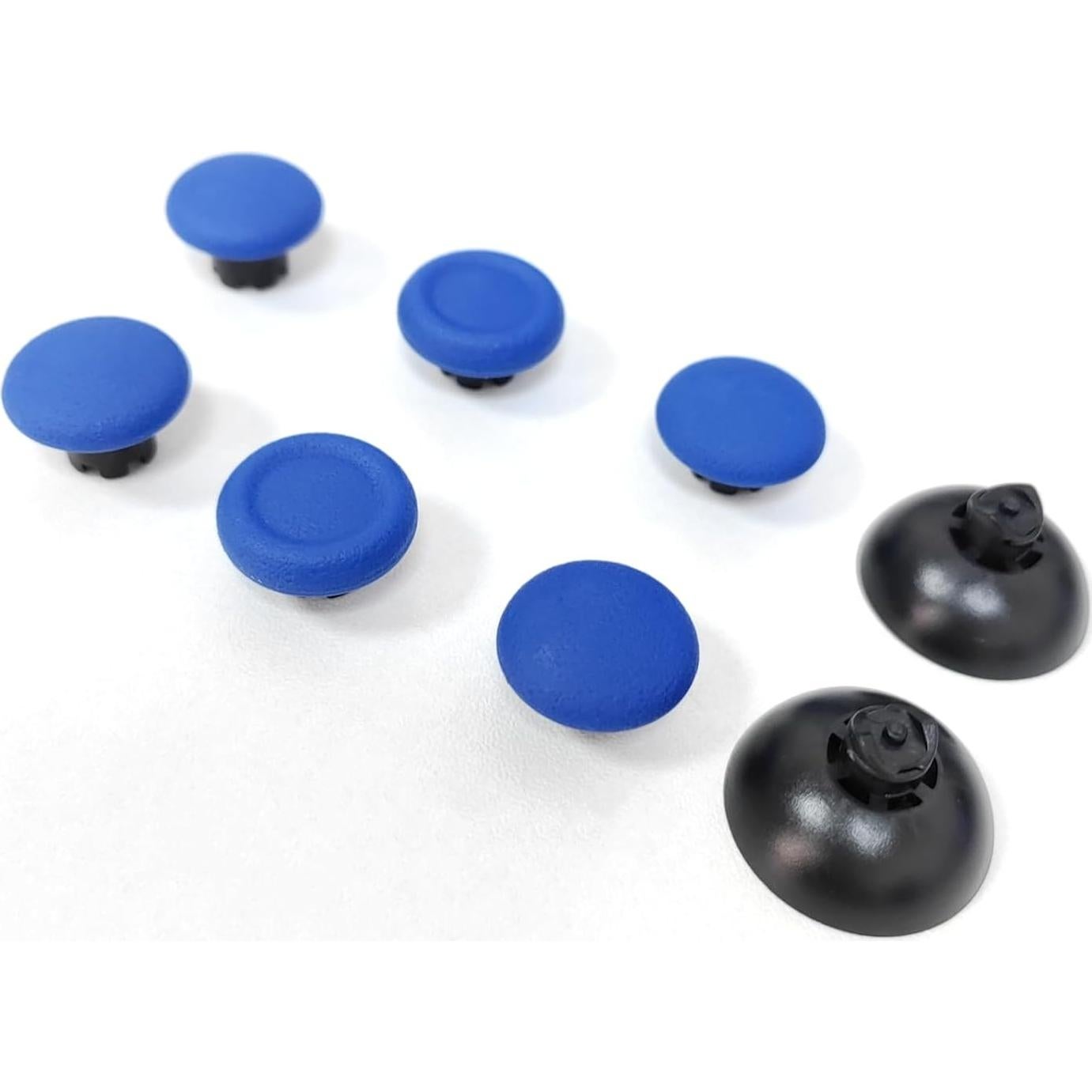 Replacement Thumbsticks for PS5 Controller, Custom Joysticks Analog Stick Thumb Grips Sticks Interchangeable for PS5/PS4/PS5 Edge Controllers, Blue