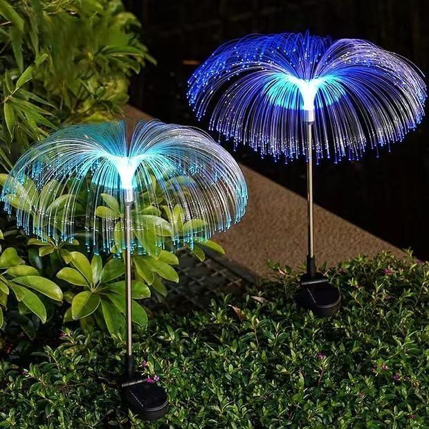 Luces de Jardín Solar Myuilor 7 Colores IP65 2 Piezas