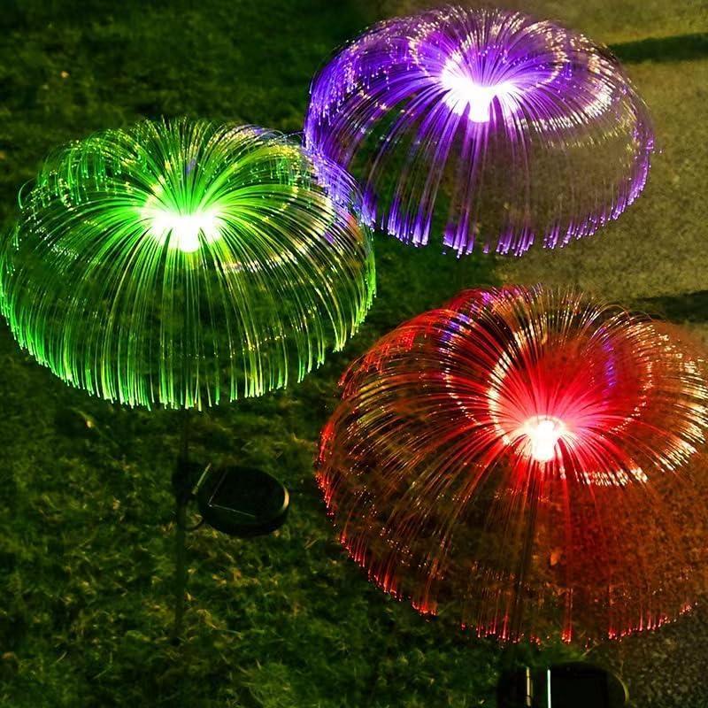 Luces de Jardín Solar Myuilor 7 Colores IP65 2 Piezas