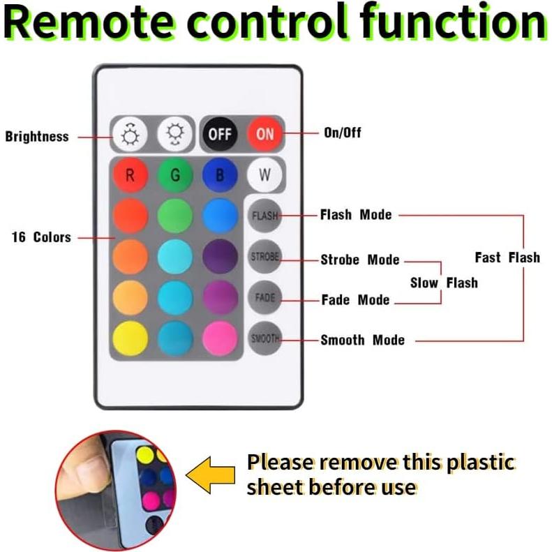 Lámpara de Bola de Cristal 3D Conalisk 8 cm LED 16 Colores