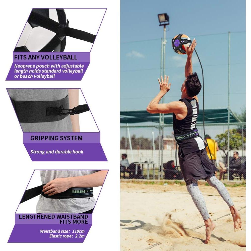 Entrenador de Fútbol Kabibin con Cinturón Bungee Ajustable