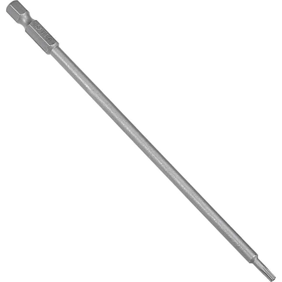 Kit de 5 Puntas de Destornillador Torx T10 uxcell Magnéticas 150mm