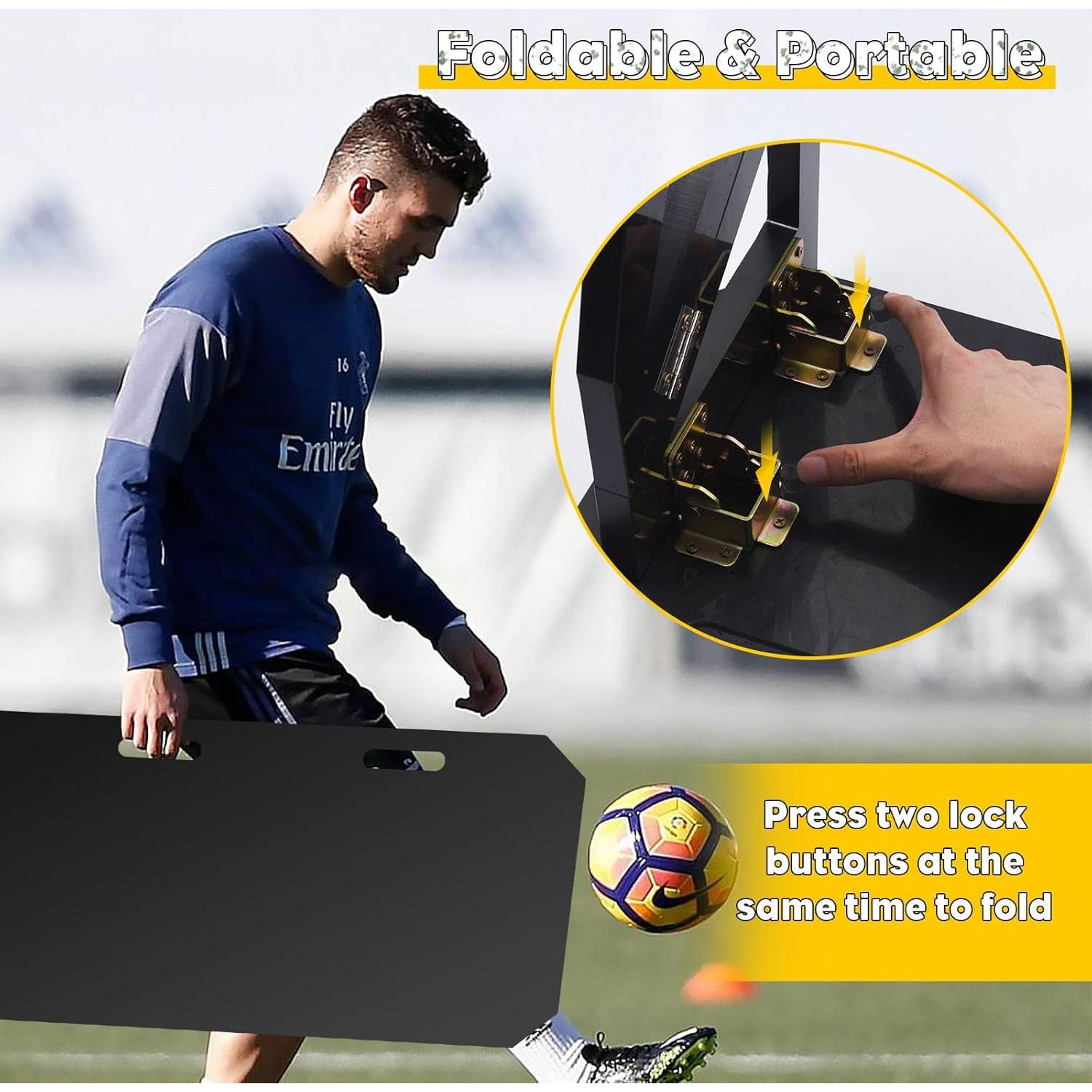 Tablero de Rebote Ugnxery 101,6x40,6 cm para Fútbol