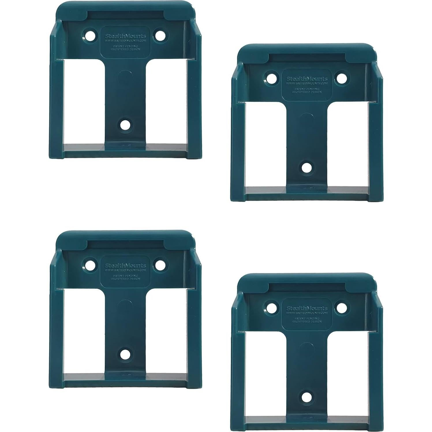 Soporte de Batería StealthMounts para Makita 18V - 4 Paquete