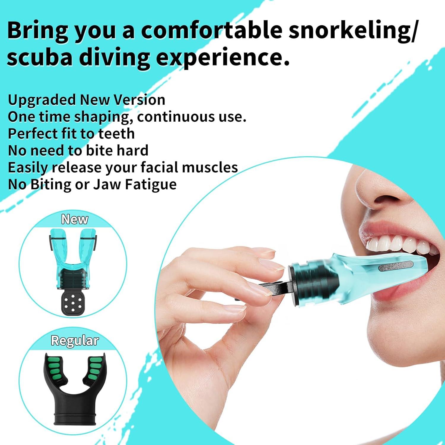 Boquilla Moldable SABRE COVE para Buceo y Snorkel TPE