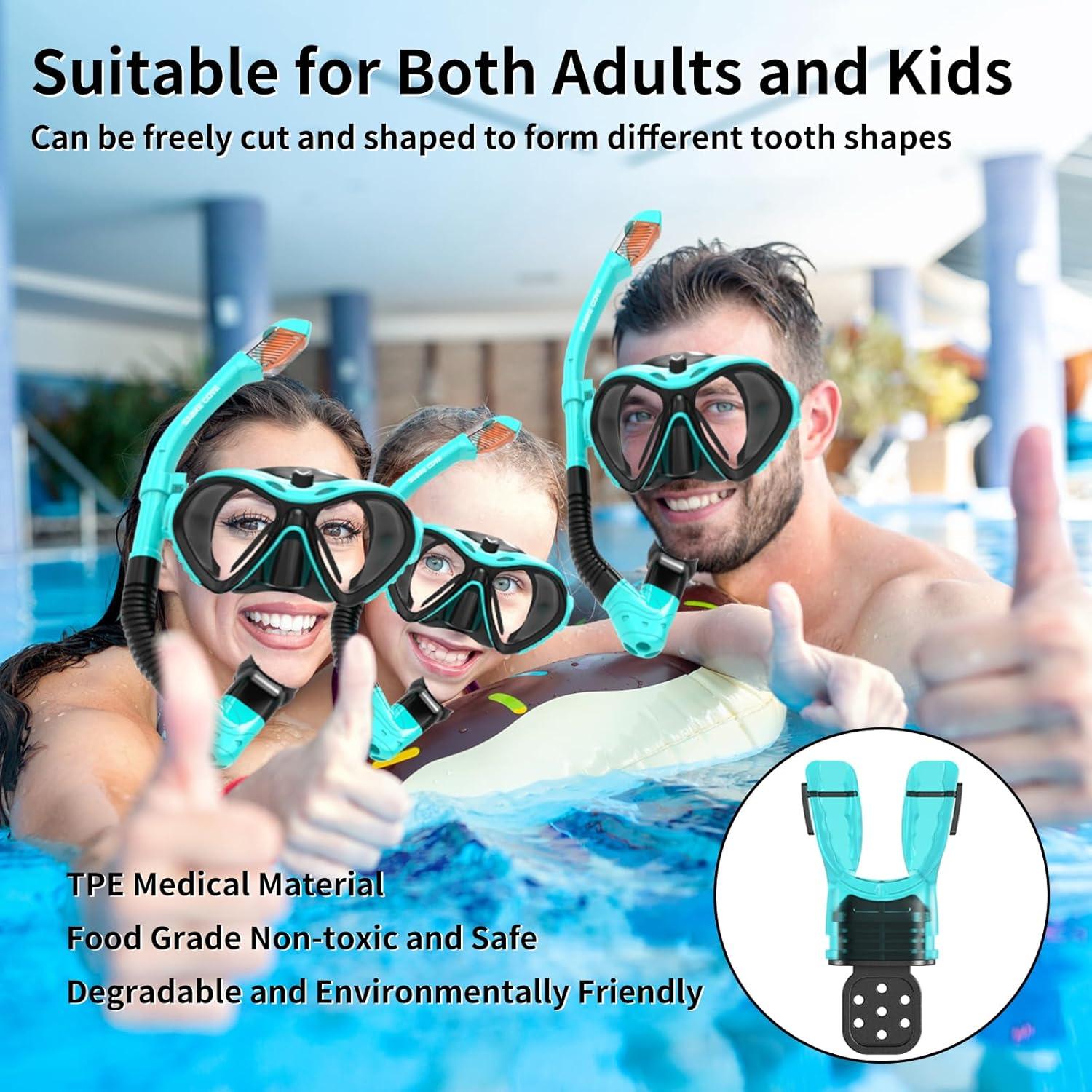 Boquilla Moldable SABRE COVE para Buceo y Snorkel TPE